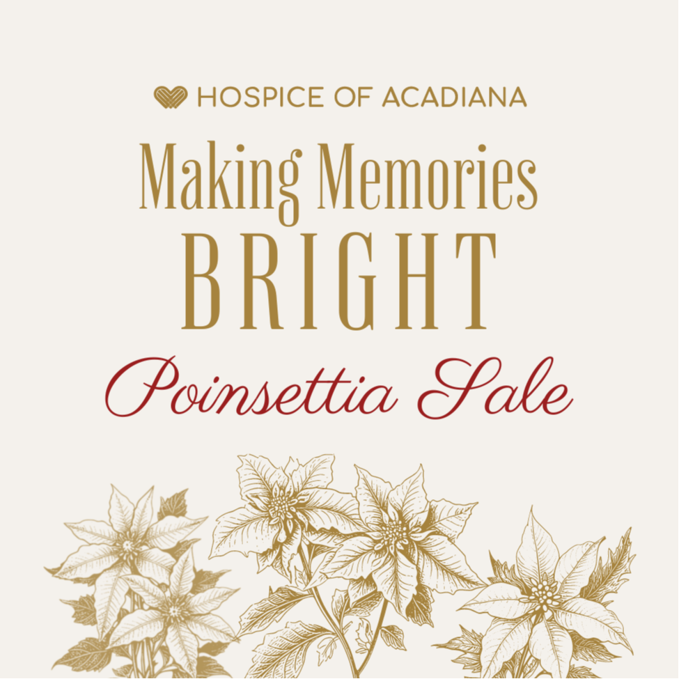 Making Memories Bright: Poinsettia Sale